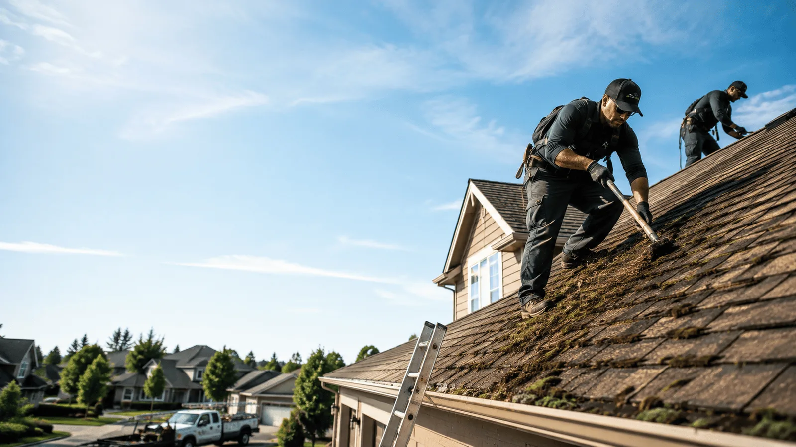 Roof Moss Removal in Herndon, PA near me